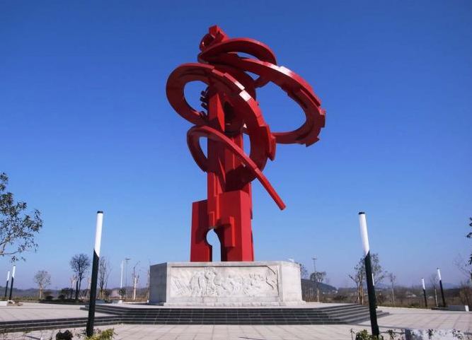 不銹鋼廣場(chǎng)雕塑